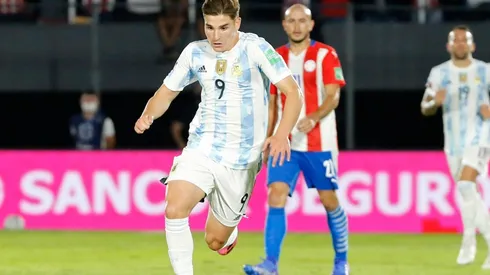 La Araña ingresó en los últimos 15 minutos del partido.