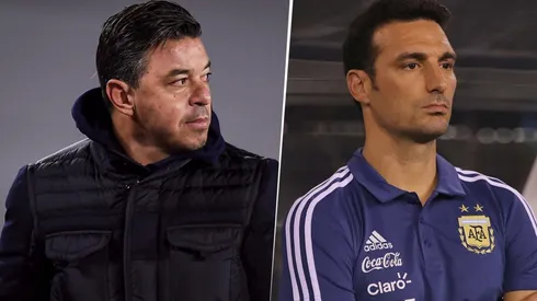 Marcelo Gallardo y Lionel Scaloni (Fotos: Getty Images)