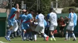 VIDEO: Tremenda batalla campal en Reserva entre los jugadores de Arsenal y Godoy Cruz