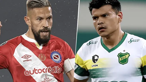 Argentinos Juniors vs. Defensa y Justicia por la Liga Profesional. (Fotos: Getty Images).