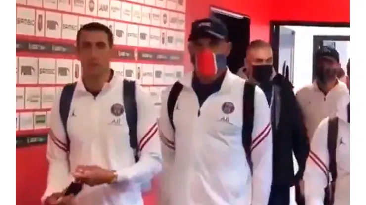 El video viral de Ángel Di María 'troleando' a Keylor Navas ante los ojos de Messi