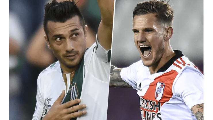 Banfield y River se enfrentan por la Liga Profesional (Foto: Getty).