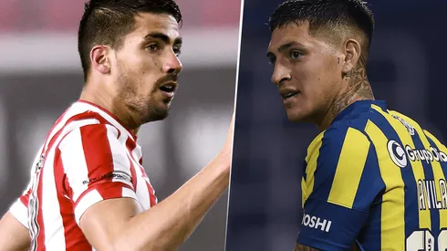 Estudiantes de La Plata vs. Rosario Central por la Liga Profesional. (Fotos: Getty Images).
