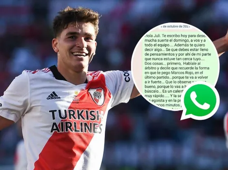 El increíble presagio que le hicieron a Julián Álvarez antes del Superclásico