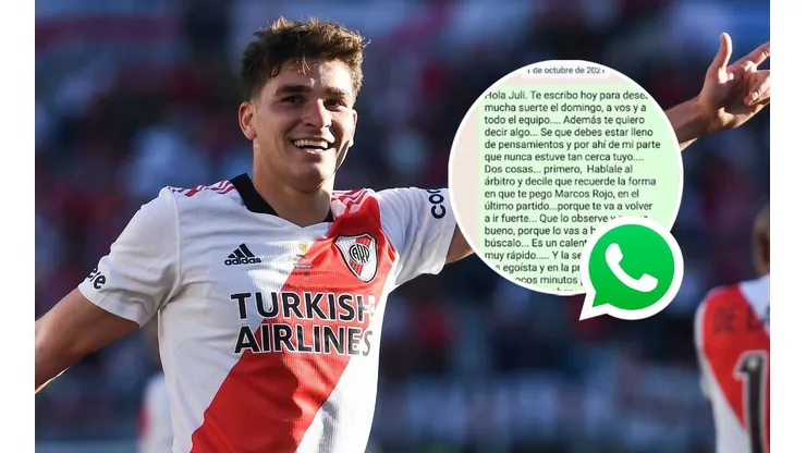 Julián Álvarez y el increíble presagio que le hicieron antes del Superclásico (Foto: Getty)