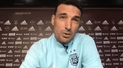Scaloni adelantó el equipo para enfrentar a Paraguay.
