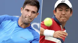 Federico Delbonis vs. Yoshihito Nishioka por el Indian Wells.