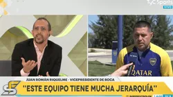El tenso cruce entre Riquelme y Chatruc al aire: "Me extraña de vos"