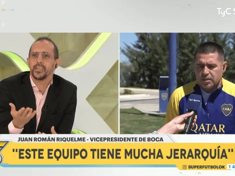 El tenso cruce entre Riquelme y Chatruc al aire: "Me extraña de vos"