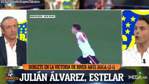 En El Chiringuito quedaron encantados con Álvarez.