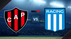 Patronato vs. Racing Club por la Liga Profesional.