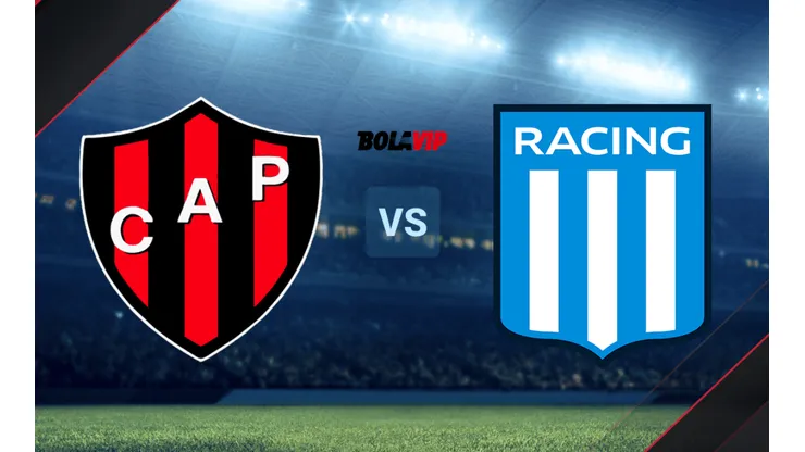 Patronato vs. Racing Club por la Liga Profesional.