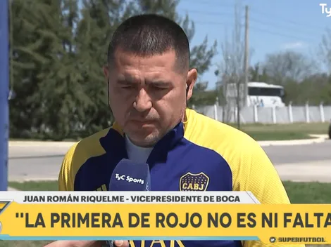 Riquelme rompió el silencio y habló del arbitraje de Rapallini