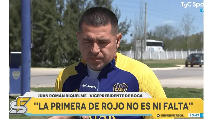 Riquelme rompió el silencio y habló del arbitraje de Rapallini