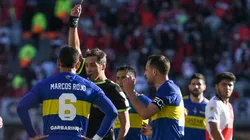 El gesto de Julián Álvarez que no viste en la expulsión de Rojo