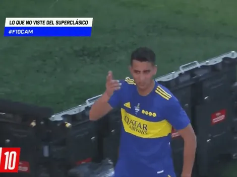 VIDEO: Pulpo González se fue de la cancha haciéndole gestos a los hinchas de River