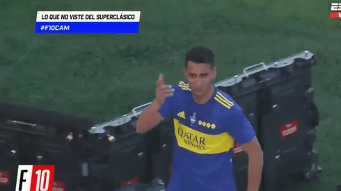 VIDEO: Pulpo González se fue de la cancha haciéndole gestos a los hinchas de River