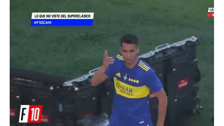 VIDEO: Pulpo González se fue de la cancha haciéndole gestos a los hinchas de River