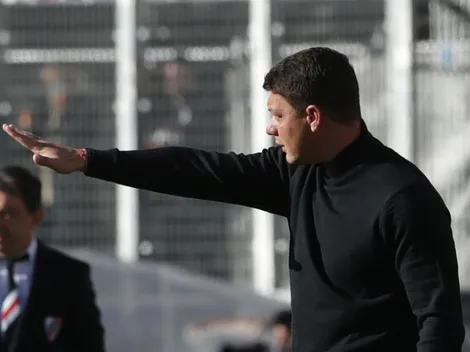 Sebastián Battaglia cuestionó el arbitraje: "La roja nos condicionó"