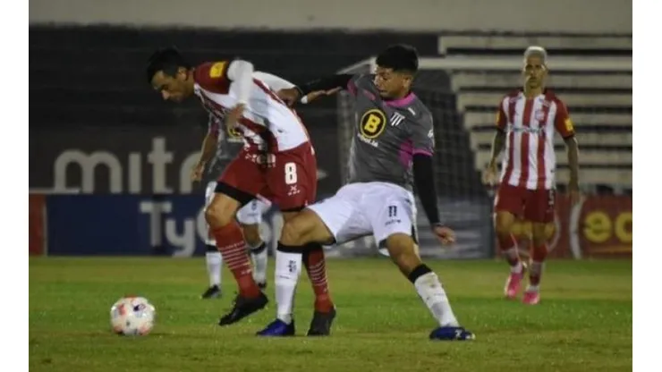 San Martín (T) y Gimnasia (M) se enfrentan por la Primera Nacional (Foto: Prensa Gimnasia de Mendoza).