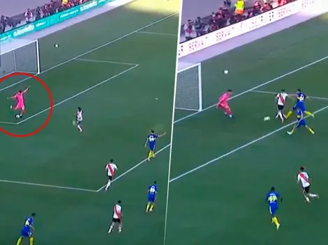 Está en llamas: Julián Álvarez marcó el 2-0 después del error de Rossi