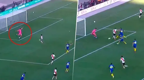 Está en llamas: Julián Álvarez marcó el 2-0 después del error de Rossi