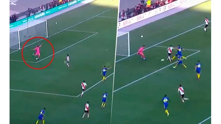 Está en llamas: Julián Álvarez marcó el 2-0 después del error de Rossi