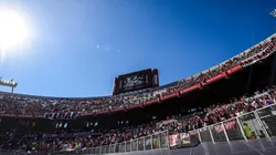 El Estadio Monumental volvió a tener público.