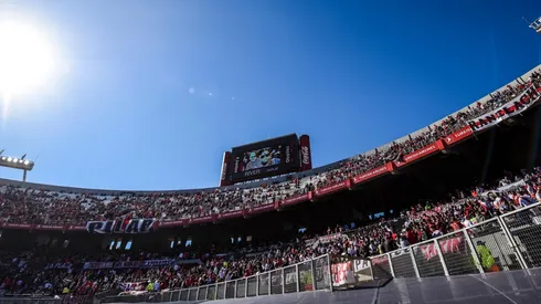 El Estadio Monumental volvió a tener público.