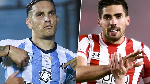 Racing vs. Estudiantes de La Plata por la Liga Profesional. (Fotos: Getty Images).