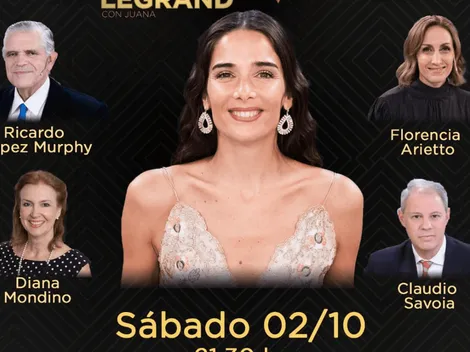 HOY | Mirtha Legrand con Juana Viale: quiénes son los invitados de la mesaza 2 y 3 de octubre en La Noche de ML