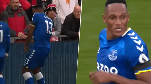 Yerry Mina y un baile frustrado ante CR7.