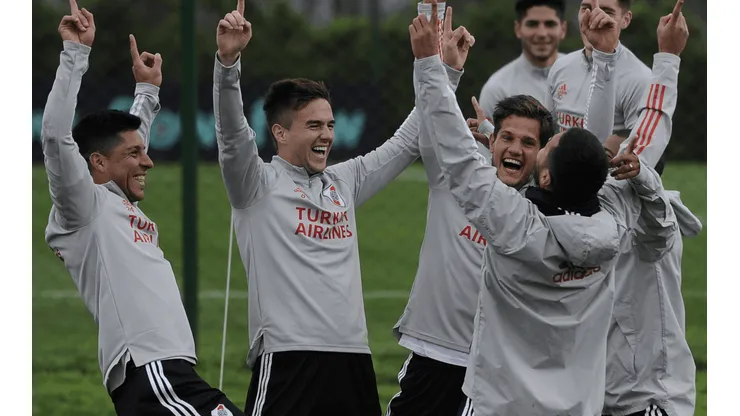 Buenos rendimientos en la práctica de River.