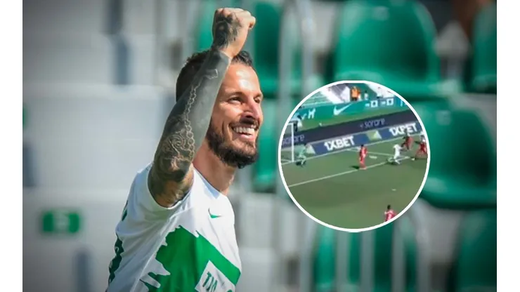 Darío Benedetto marcó su primer gol en Elche (Foto: Elche vía Twitter)