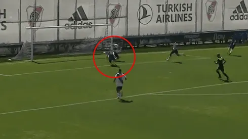 Taborda puso el 2 a 0 para Boca.