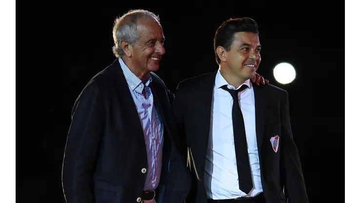 Rodolfo D'Onofrio y Marcelo Gallardo, River Plate (Foto: Getty)