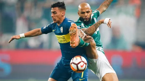 Felipe Melo habló de sus ganas de ir a Boca.
