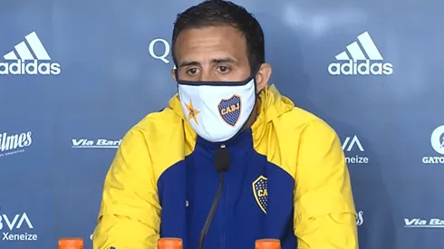 Izquierdoz habló en conferencia antes del Superclásico.