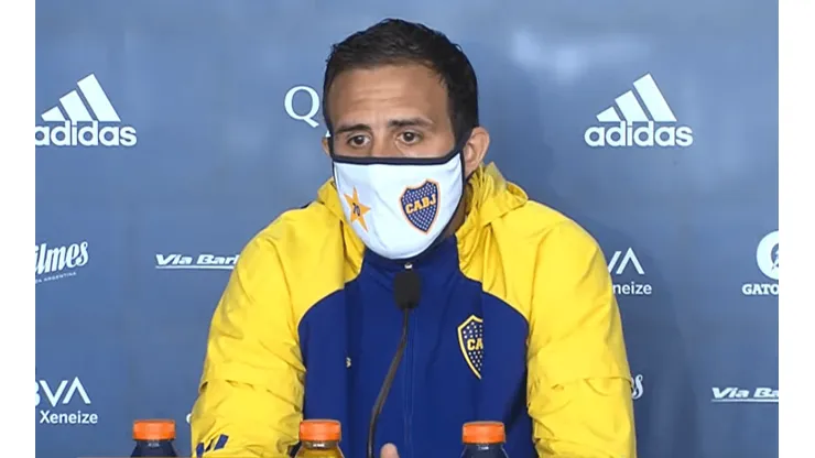 Izquierdoz habló en conferencia antes del Superclásico.
