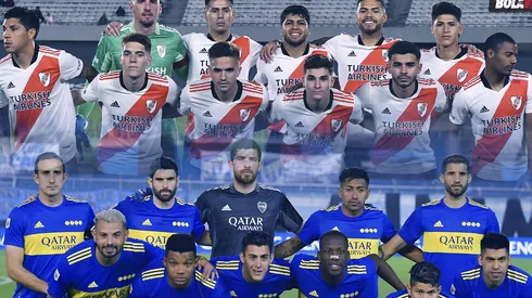 Posibles formaciones para el Superclásico.