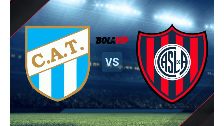 Atlético Tucumán vs. San Lorenzo por la Liga Profesional.