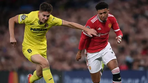 Foyth neutralizó a Sancho durante todo el partido.