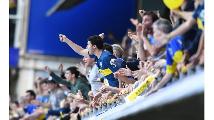 Hinchada de Boca en La Bombonera (Foto: Getty)