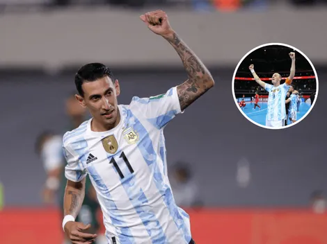 VIDEO: La hija de Di María revivió el "Brasil decime que se siente"