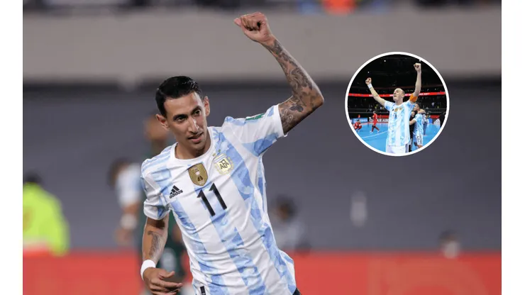 VIDEO: la hija de Di María revivió el "Brasil decime que se siente"