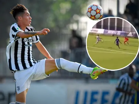 A lo Di María: el golazo de la joya argentina de la Juventus en la Youth League