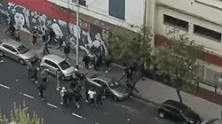 VIDEO: dos facciones de la barra de Independiente a los tiros en la calle