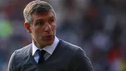 Martín Palermo durante su paso por México.