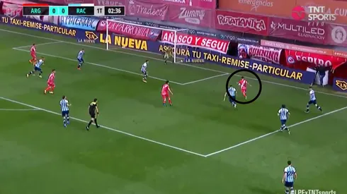 El golazo de Javier Cabrera para el Bicho.