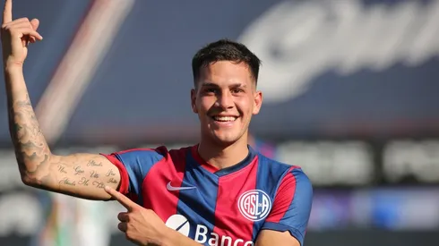 El pibe anotó su primer tanto en Primera División